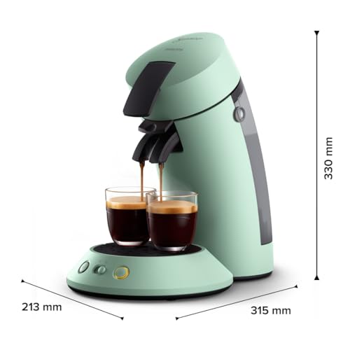 Machine à Café Dosettes SENSEO Original Plus Vert Désert CSA210/80