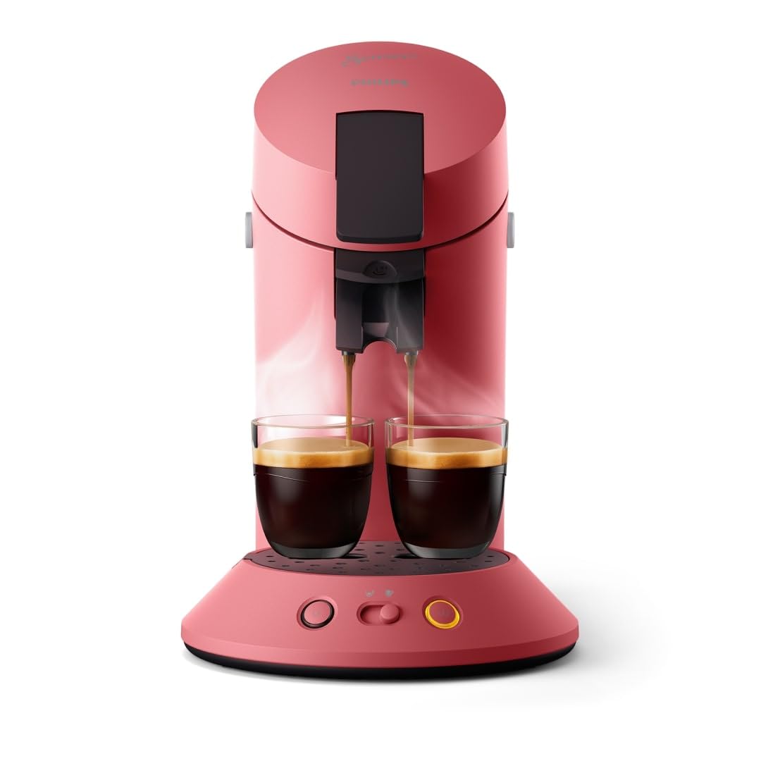 Machine à Café Dosettes SENSEO Original Plus Rouge Tendre CSA210/35