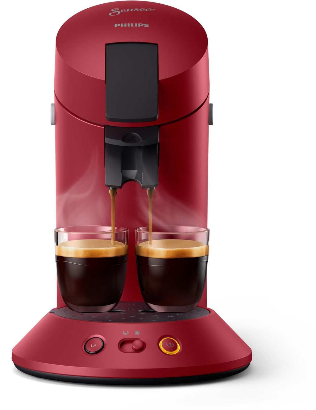 Machine à Café Dosettes SENSEO Original Plus Rouge CSA210/91