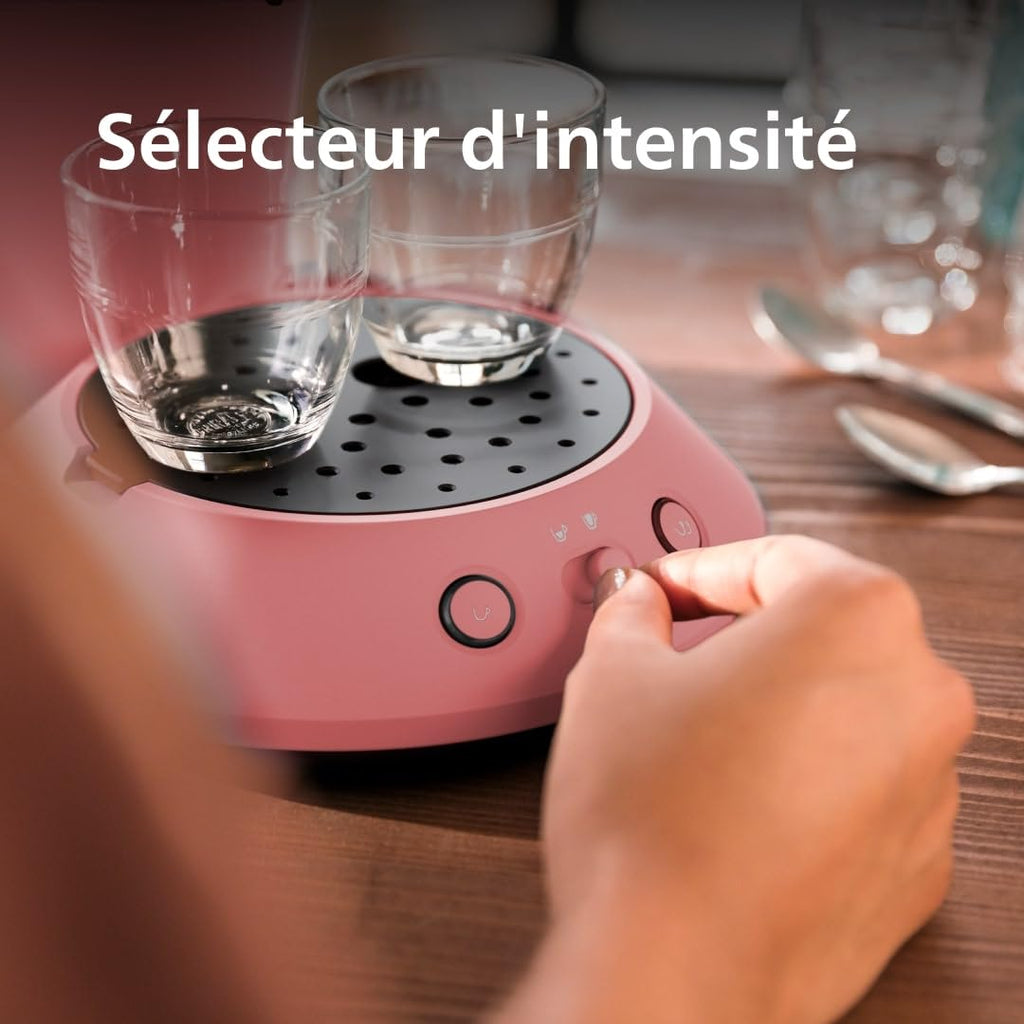 Machine à Café Dosettes SENSEO Original Plus Rouge Tendre CSA210/35