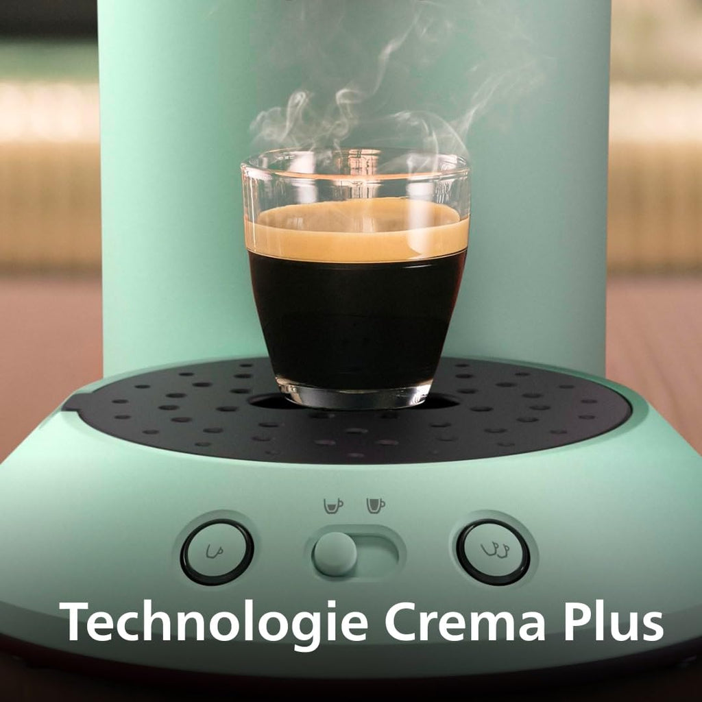 Machine à Café Dosettes SENSEO Original Plus Vert Désert CSA210/80