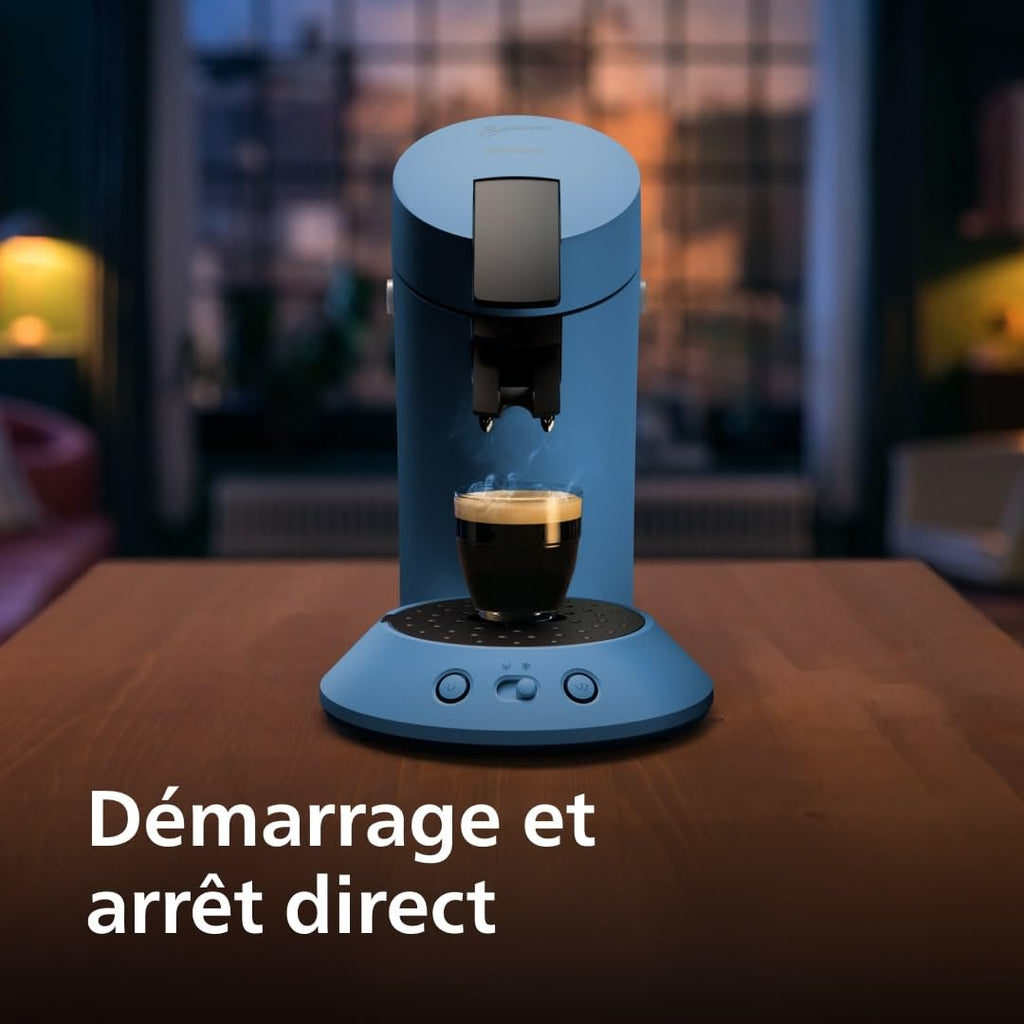 Machine à Café Dosettes SENSEO Original Plus Bleu Paon CSA210/00