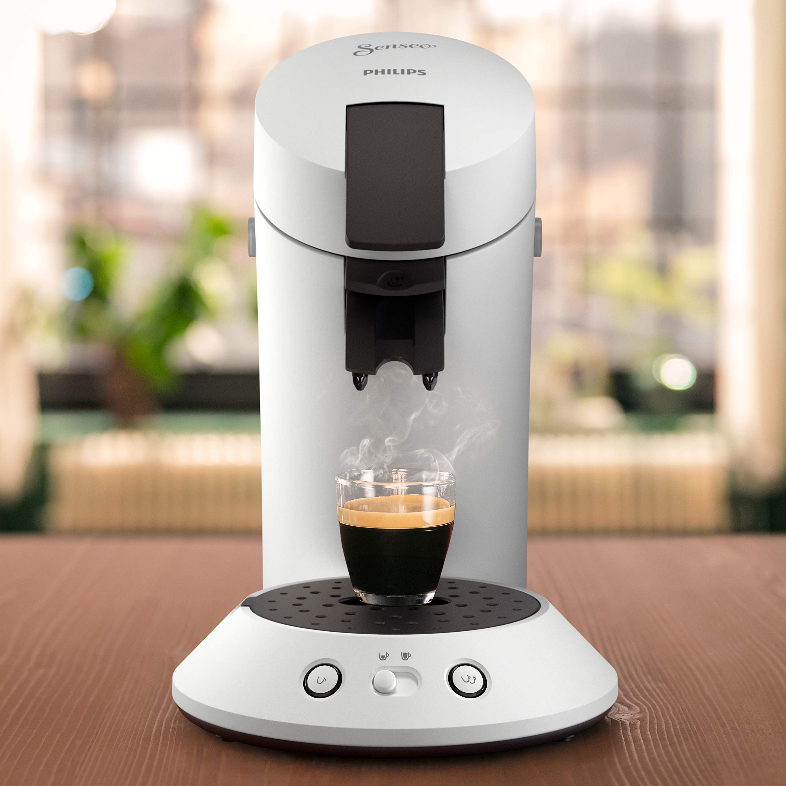 Machine à Café Dosettes SENSEO Original Plus Blanche CSA210/11
