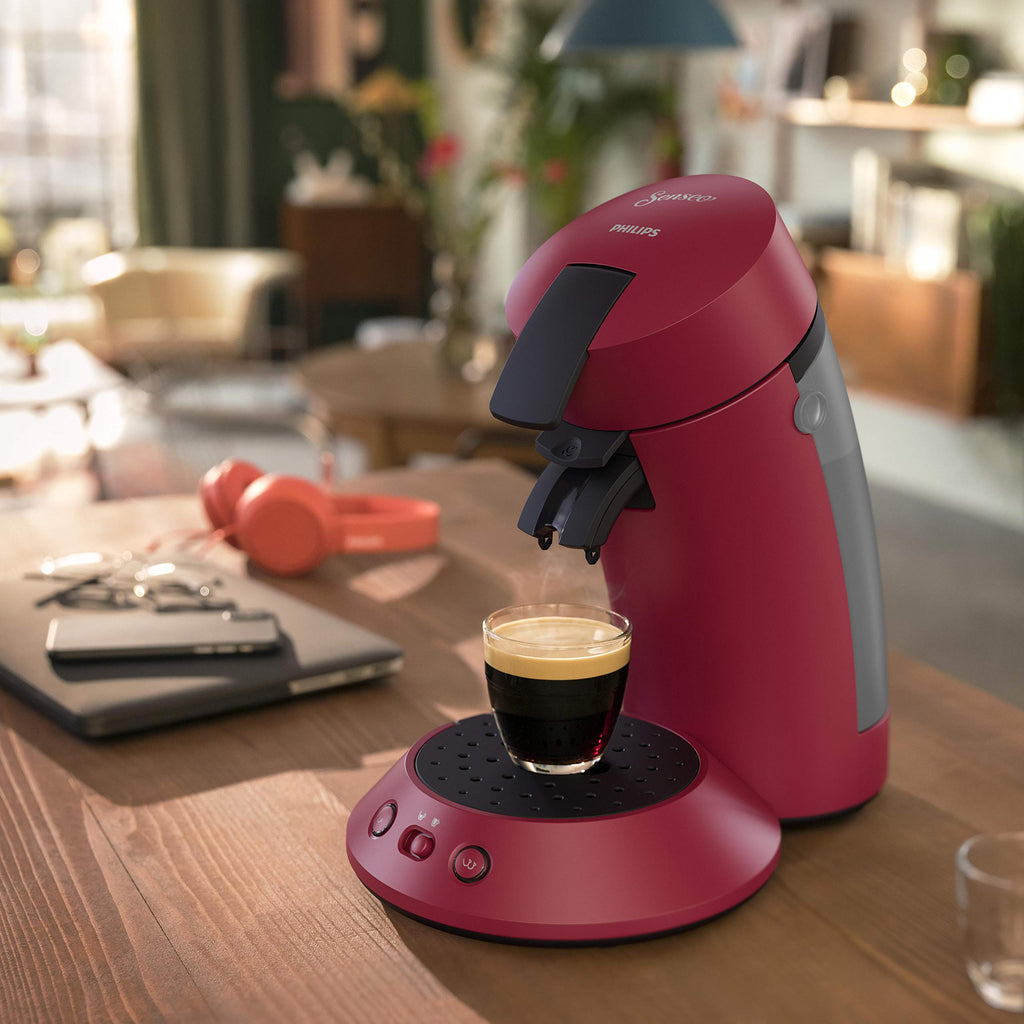 Machine à Café Dosettes SENSEO Original Plus Rouge CSA210/91